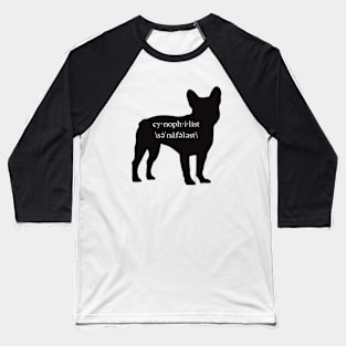 Encyclopaedia Passionum I: Cynophilist - Dog lover (French Bulldog edition) Baseball T-Shirt